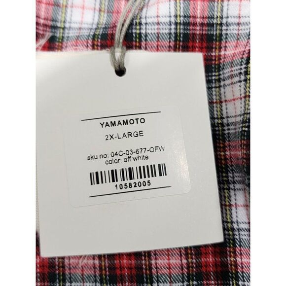 FIVE FOUR Nick Wooster NWT 2XL Men's Plaid Button Down Shirt - Picture 4 of 11